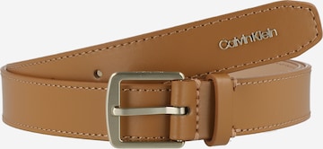 Calvin Klein Riem in Bruin: voorkant