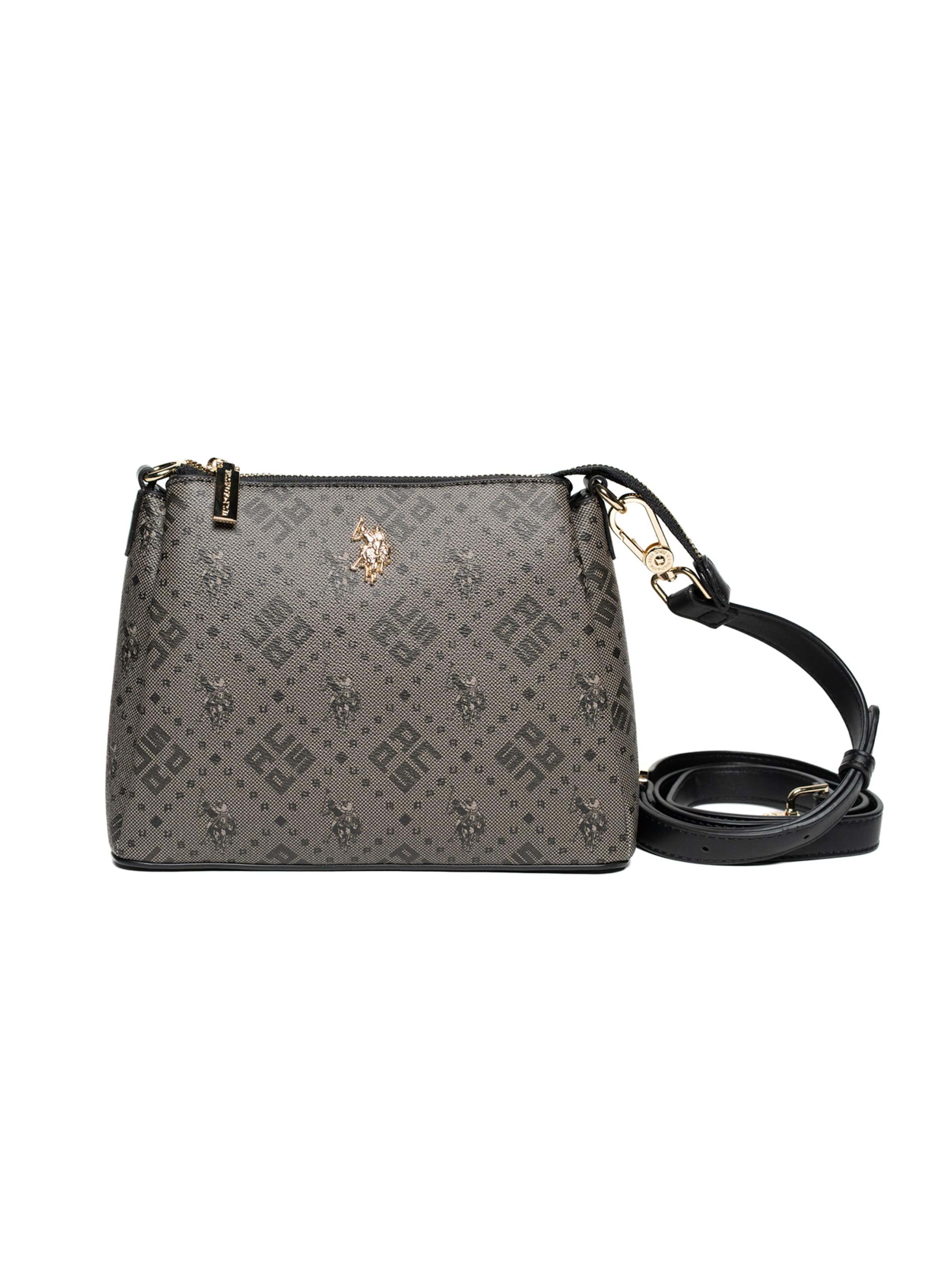 Borsa a tracolla di U.S. POLO ASSN. in nero