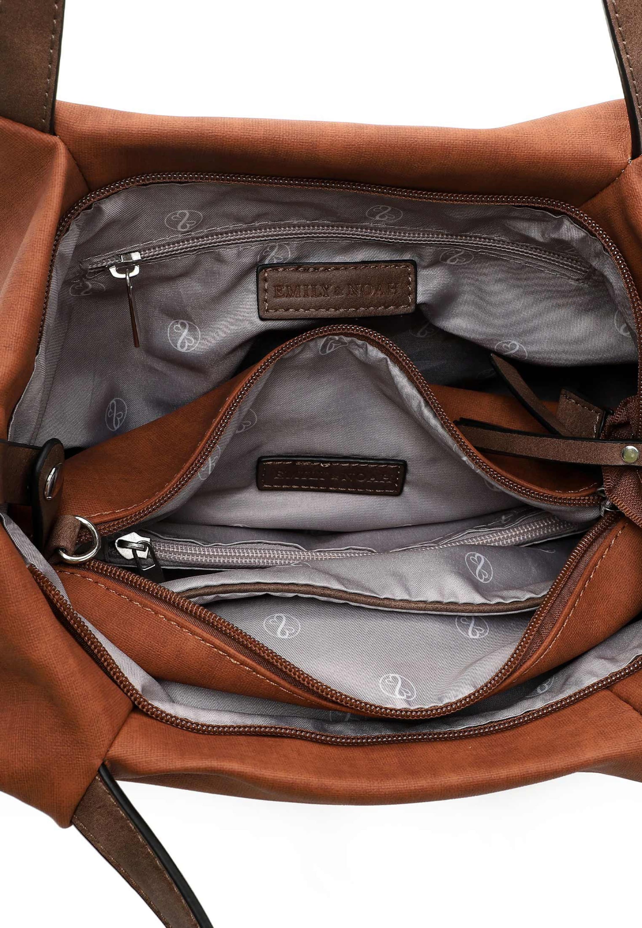 Emily & Noah Ostoskassi 'Elke' värissä ruskea