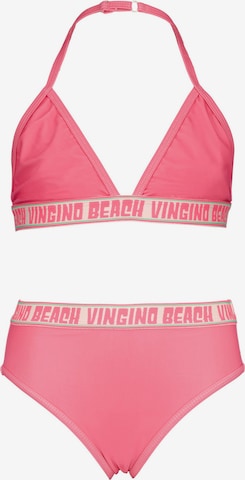VINGINO Triangel Bikini 'ZORINA' i rosa: forside