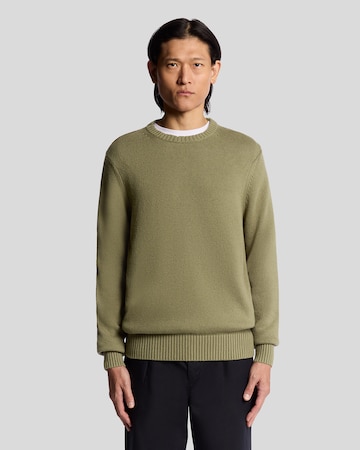 Lyle & Scott Trui in Groen: voorkant