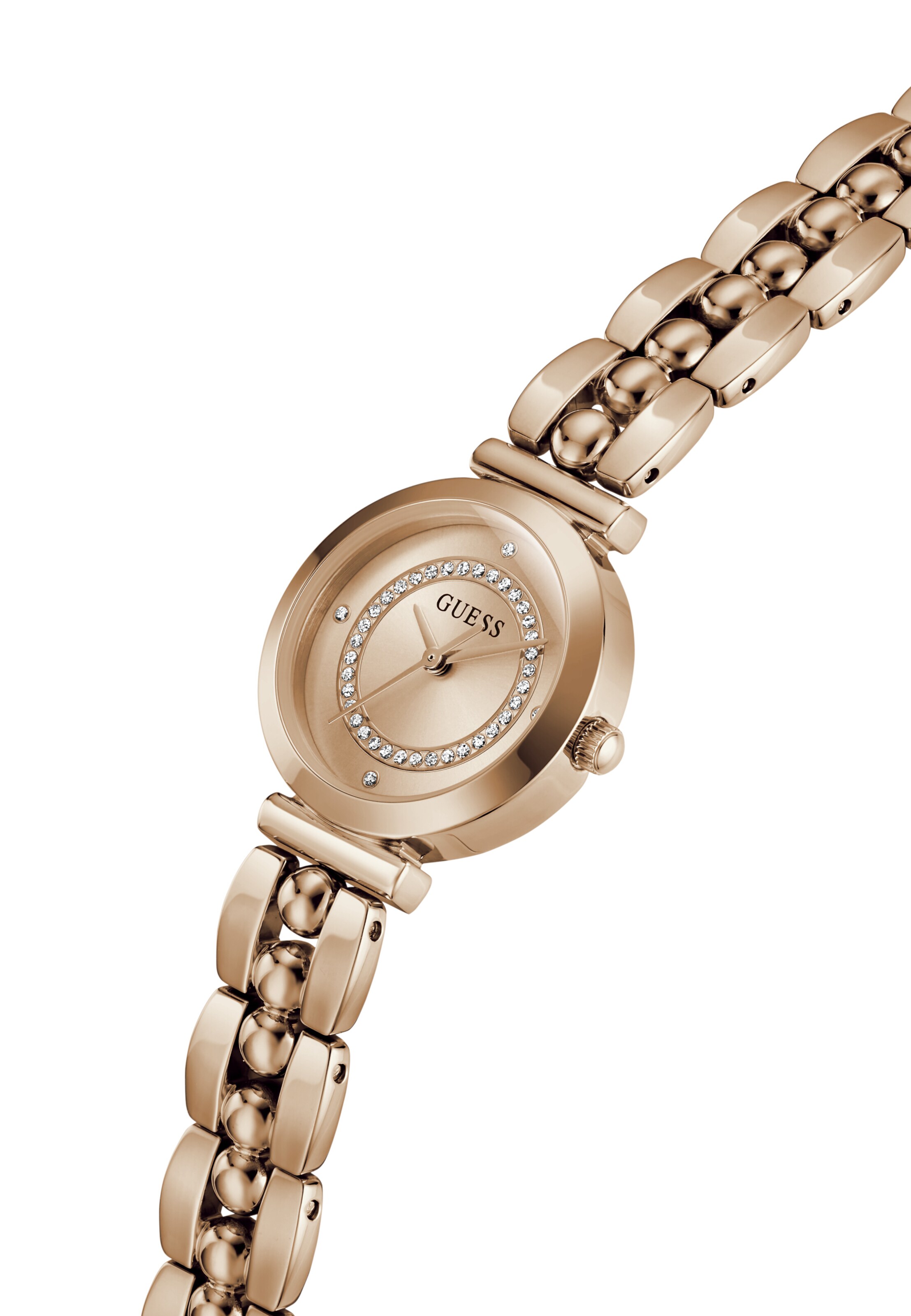 Montre à affichage analogique 'LEENA' GUESS en or