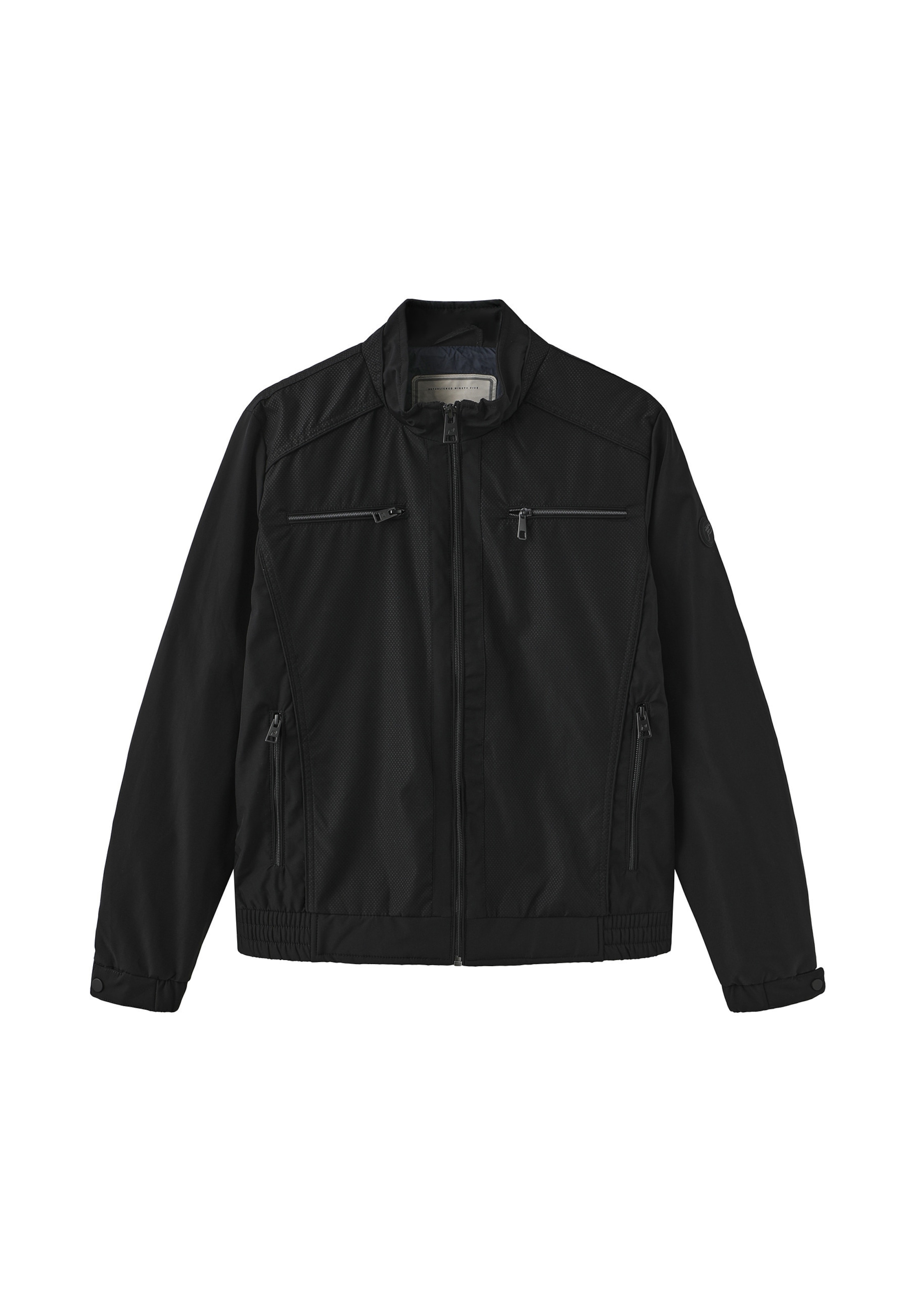 883Police Jacke in Schwarz: Vorderseite