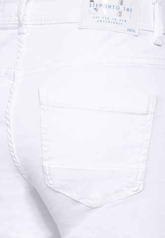 CECIL Slim fit Jeans in White