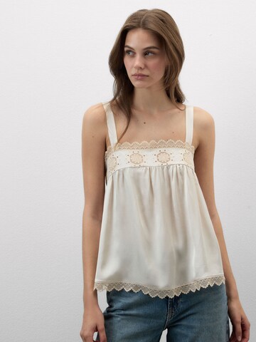 INTIMISSIMI Top 'Midsummer Dream' in Beige: front