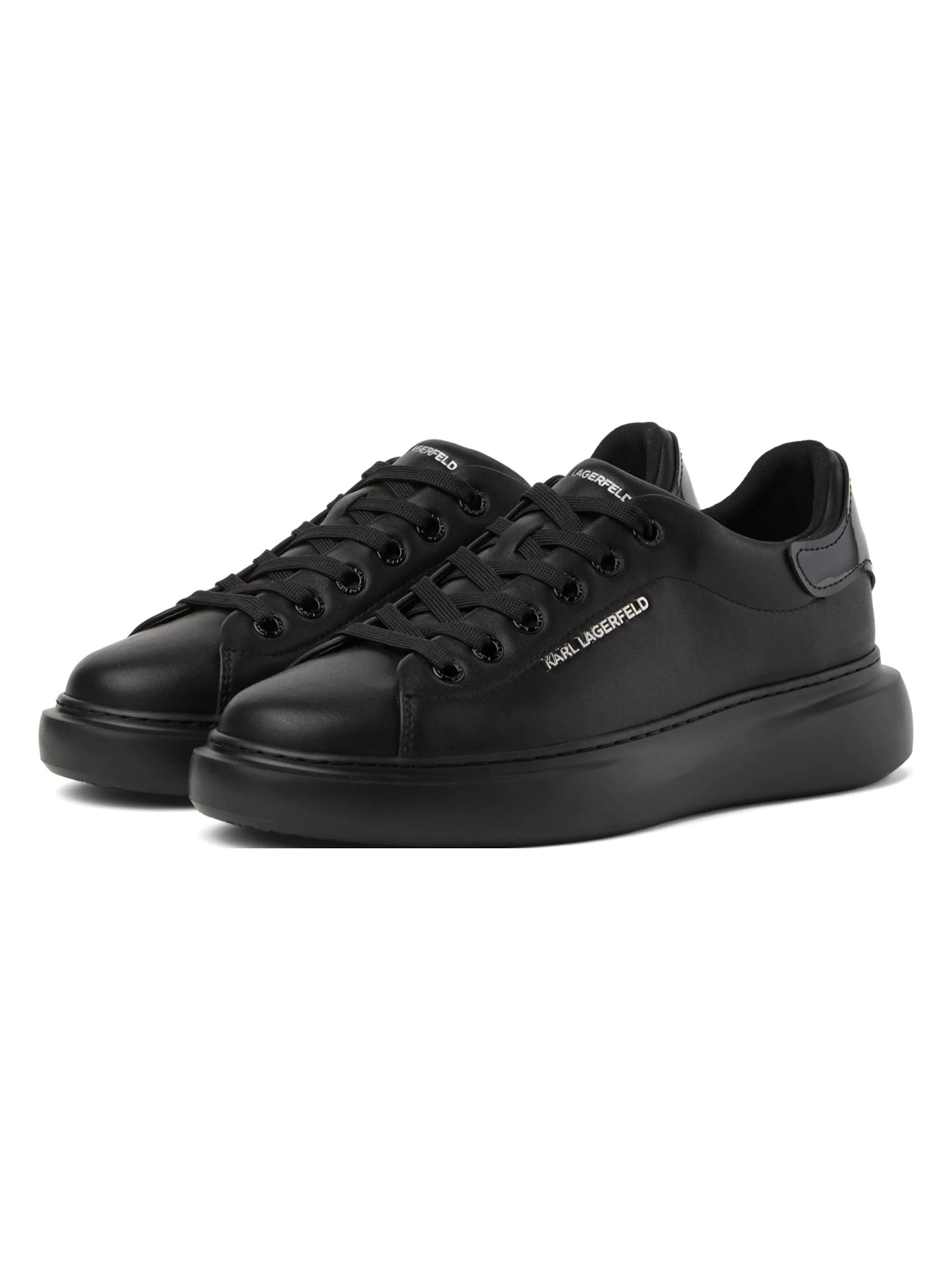Karl Lagerfeld Sneaker 'Ikon Kore' in Schwarz: Vorderseite