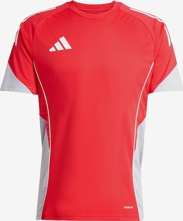 T-Shirt fonctionnel 'Tiro 25 Competition' ADIDAS PERFORMANCE en rouge : devant