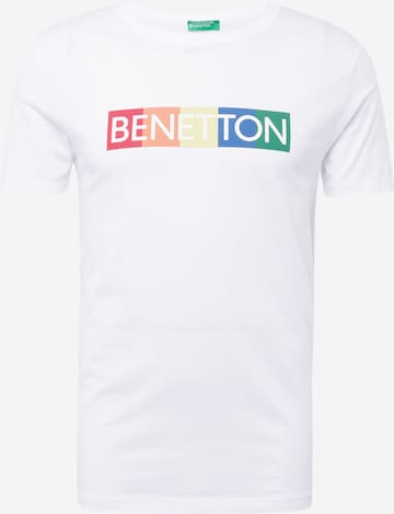 UNITED COLORS OF BENETTON Футболка в Белый: спереди