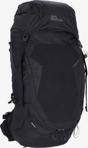 JACK WOLFSKIN Sports Backpack in Black