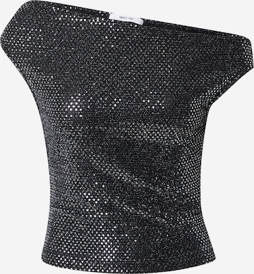 juoda ABOUT YOU Palaidinė be rankovių 'Melody': priekis