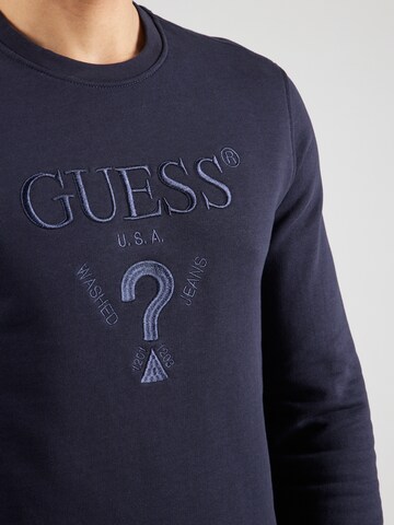 GUESS Свитшот 'BEAU' в Синий