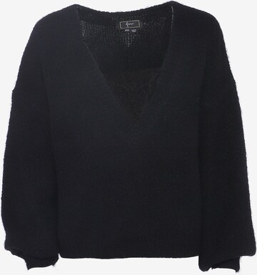 Pull-over faina en noir : devant