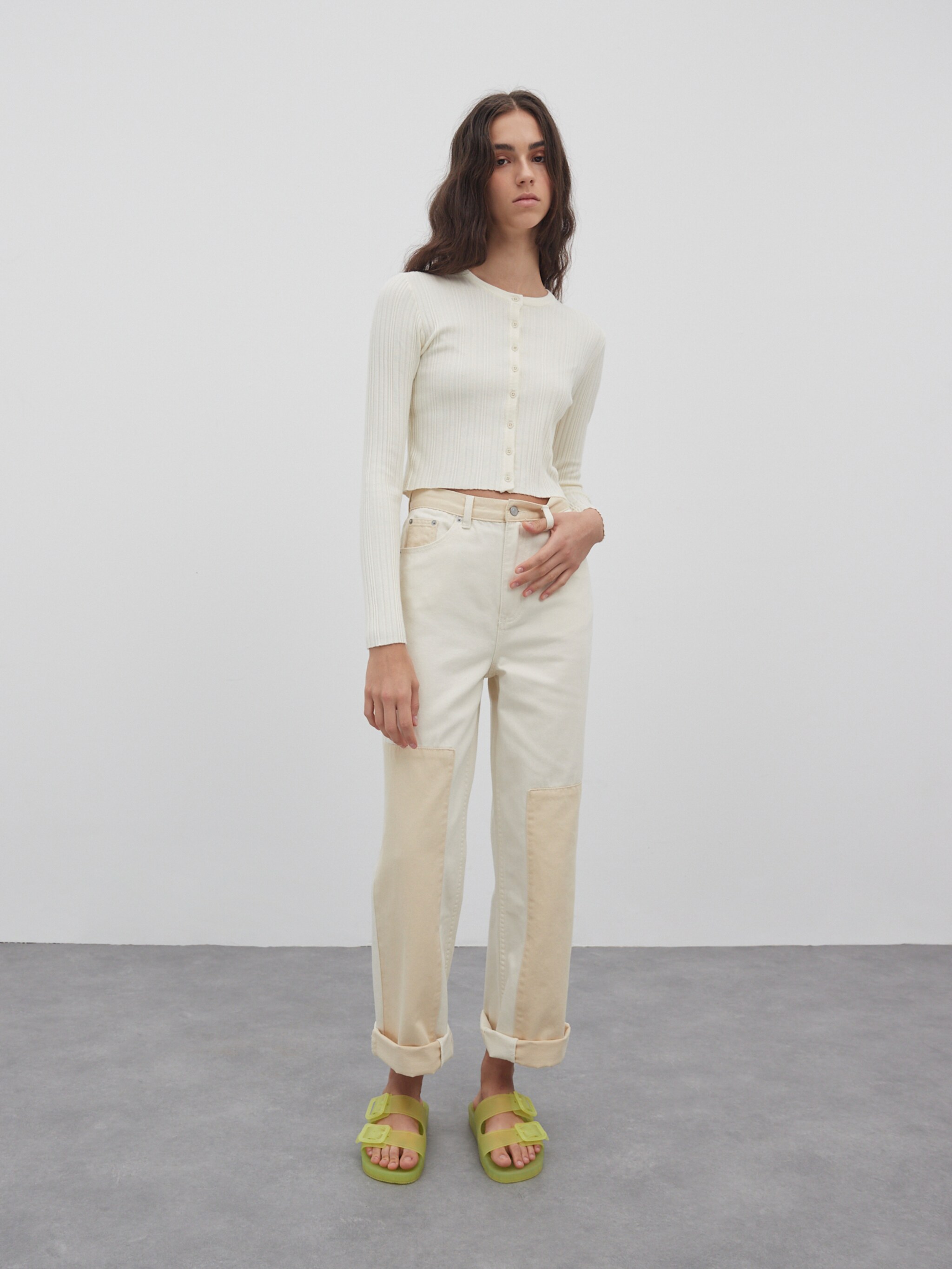 EDITED Produkter Cardigan 'Irene' lysebeige