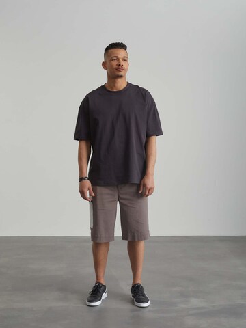 ABOUT YOU x Benny Cristo - Camisa 'Mats' em preto