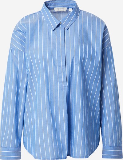 TOM TAILOR DENIM Chemisier en bleu / blanc, Vue avec produit