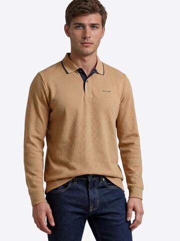 T-Shirt PIERRE CARDIN en marron : devant