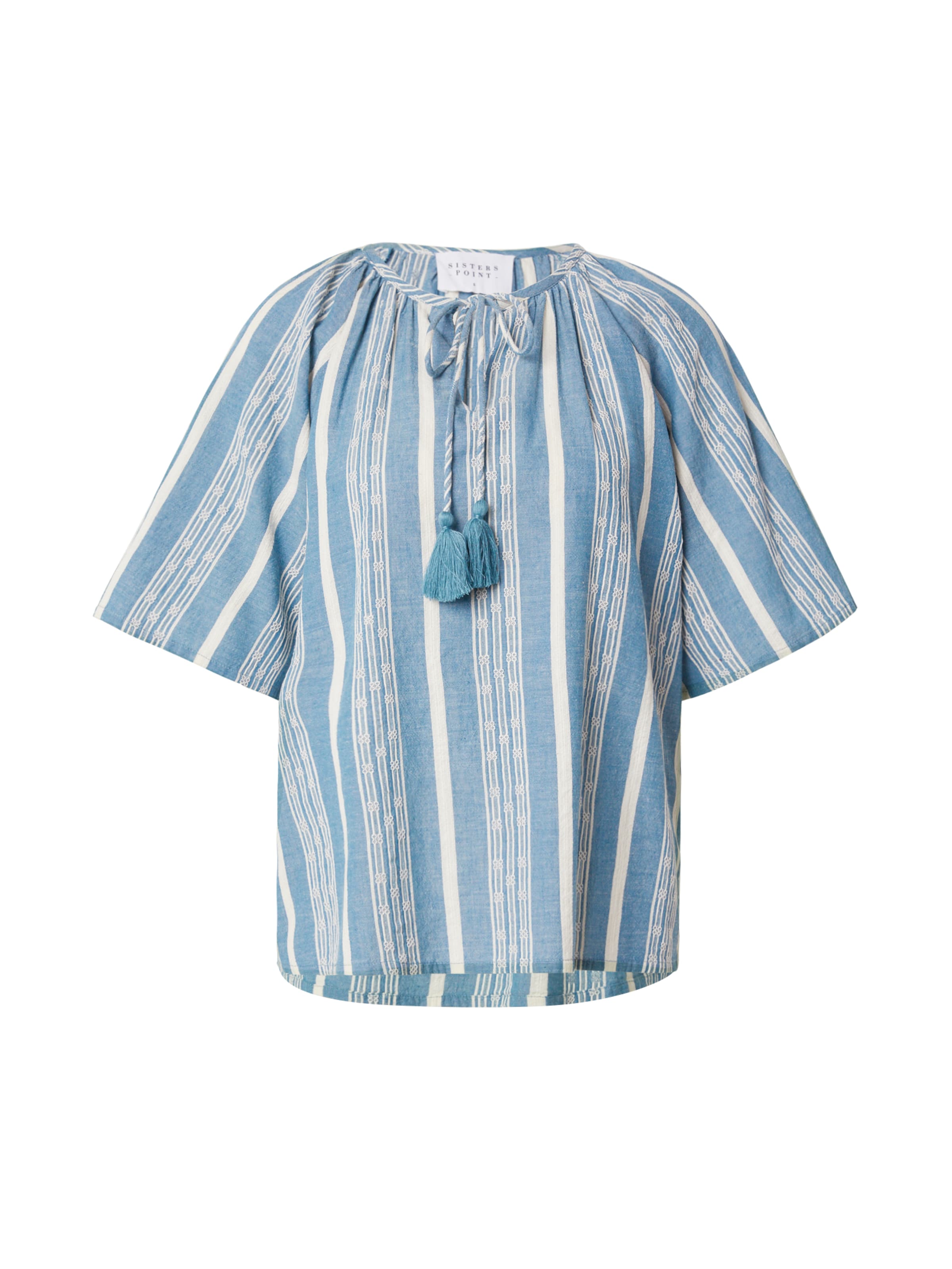 SISTERS POINT Blouse 'INGA-SS' in Blue: front