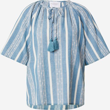 SISTERS POINT Blouse 'INGA-SS' in Blue: front
