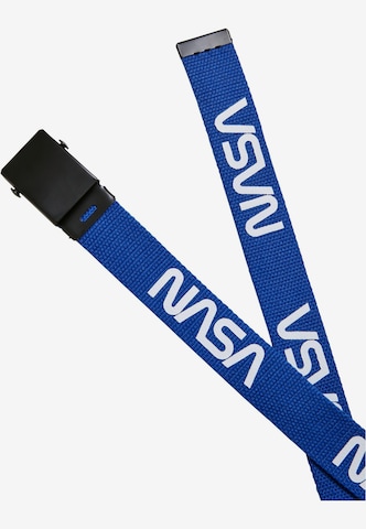 Mister Tee Belt 'NASA' in Blue