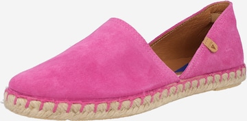 Espadrilles 'Carmen' VERBENAS en rose : devant