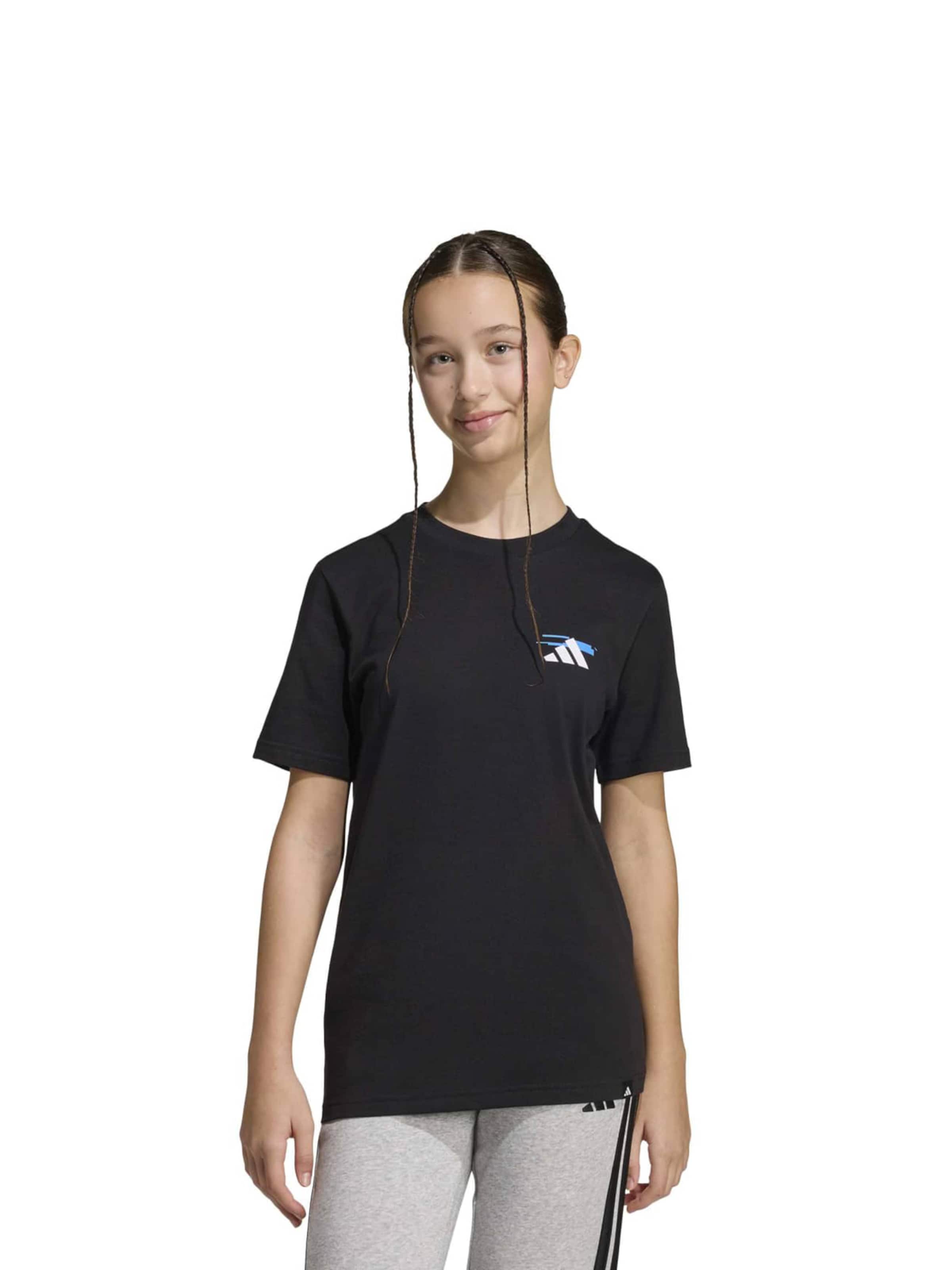 ADIDAS SPORTSWEAR Функциональная футболка 'GAME' в Черный