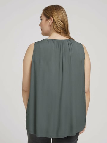 Tom Tailor Women + Blouse in Groen