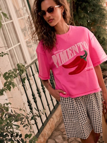 Next Sweatshirt 'Chilli' i pink