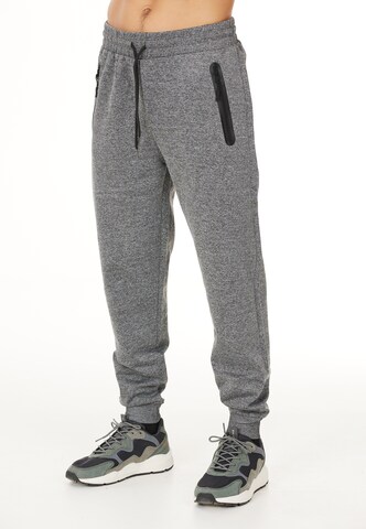 Cruz Tapered Workout Pants 'Kanpur' in Grey: front