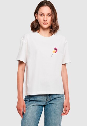 T-shirt 'Sugar Bomb' Mister Tee en blanc : devant