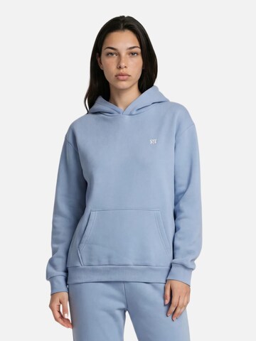 HEFTYKA Sweatshirt 'HOODIE' in Blue