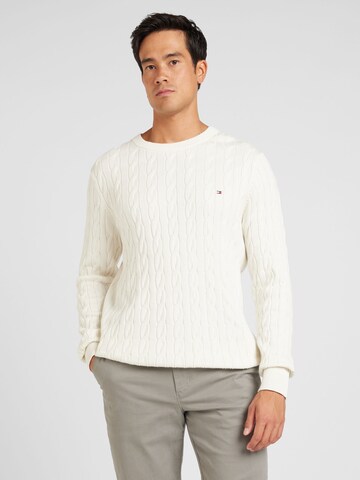 TOMMY HILFIGER Свитер 'CLASSIC' в Белый: спереди