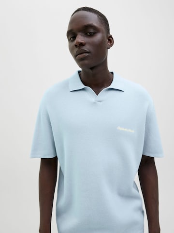 T-Shirt 'JORNORREBRO' JACK & JONES en bleu