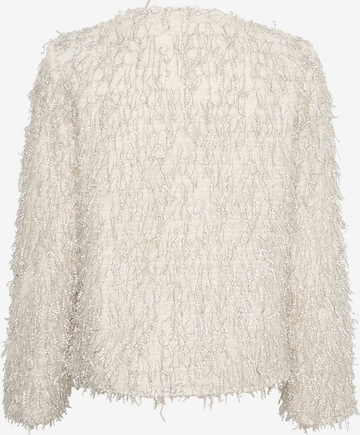 KAREN BY SIMONSEN Knit Cardigan 'Laya' in Beige