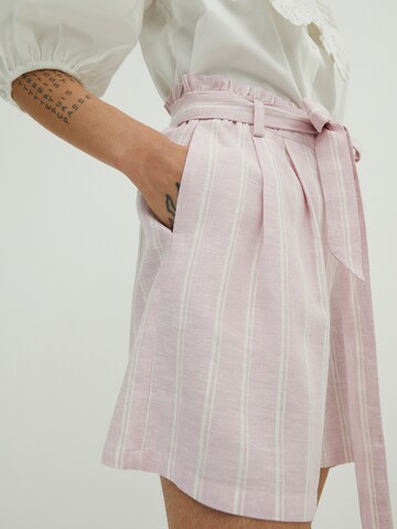 EDITED Wide leg Pants 'Lorain' in Purple