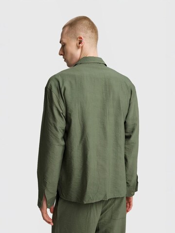 Giesto Regular fit Button Up Shirt in Green