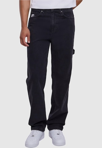 regular Jeans cargo di Karl Kani in nero: frontale