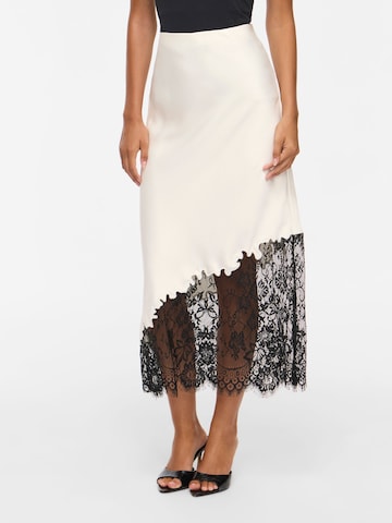 VILA - Falda en beige: frente
