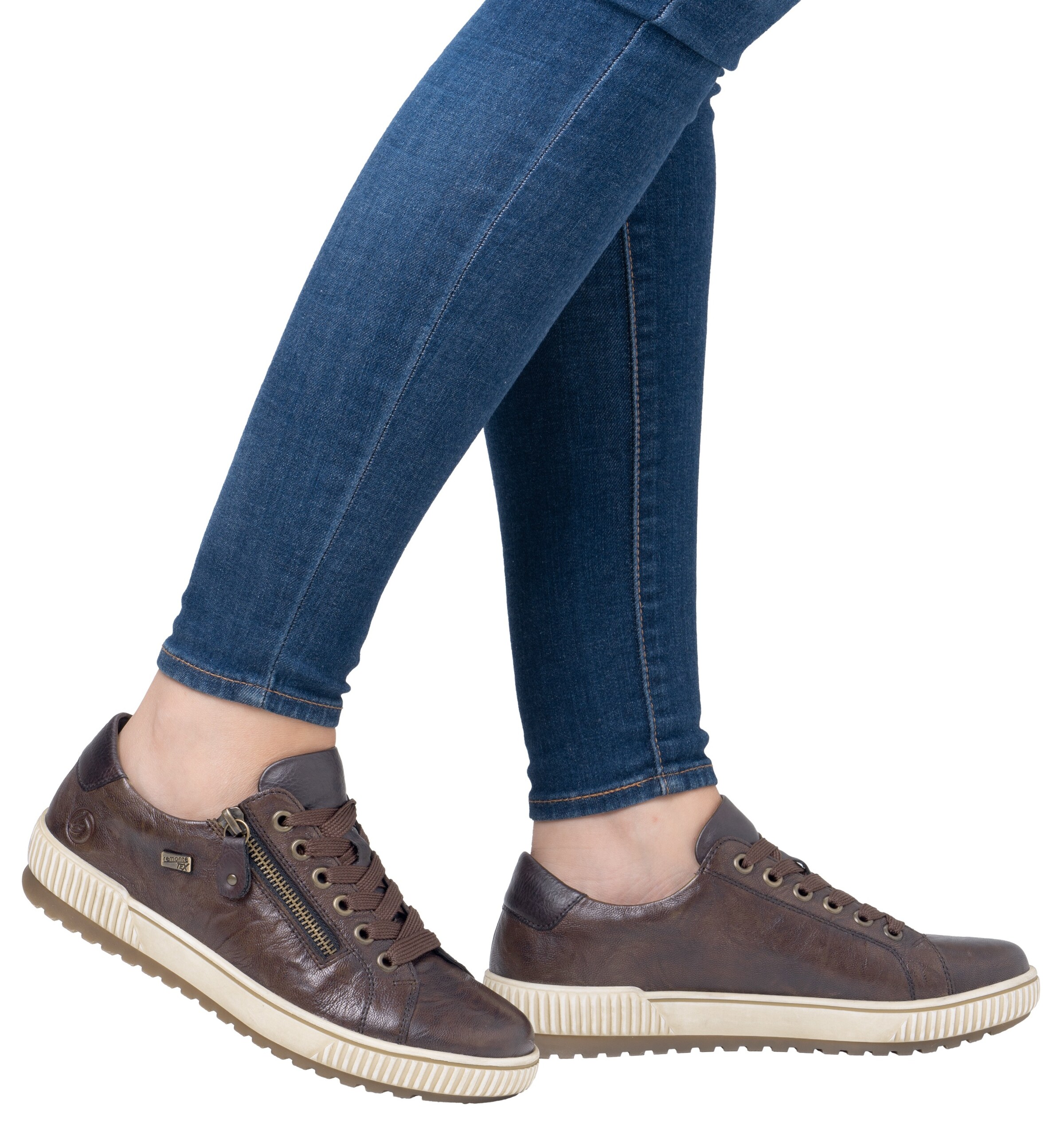 REMONTE Sneaker in Braun: Vorderseite