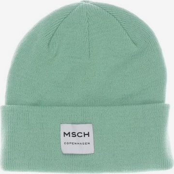 MSCH COPENHAGEN Hat & Cap in One size in Green: front