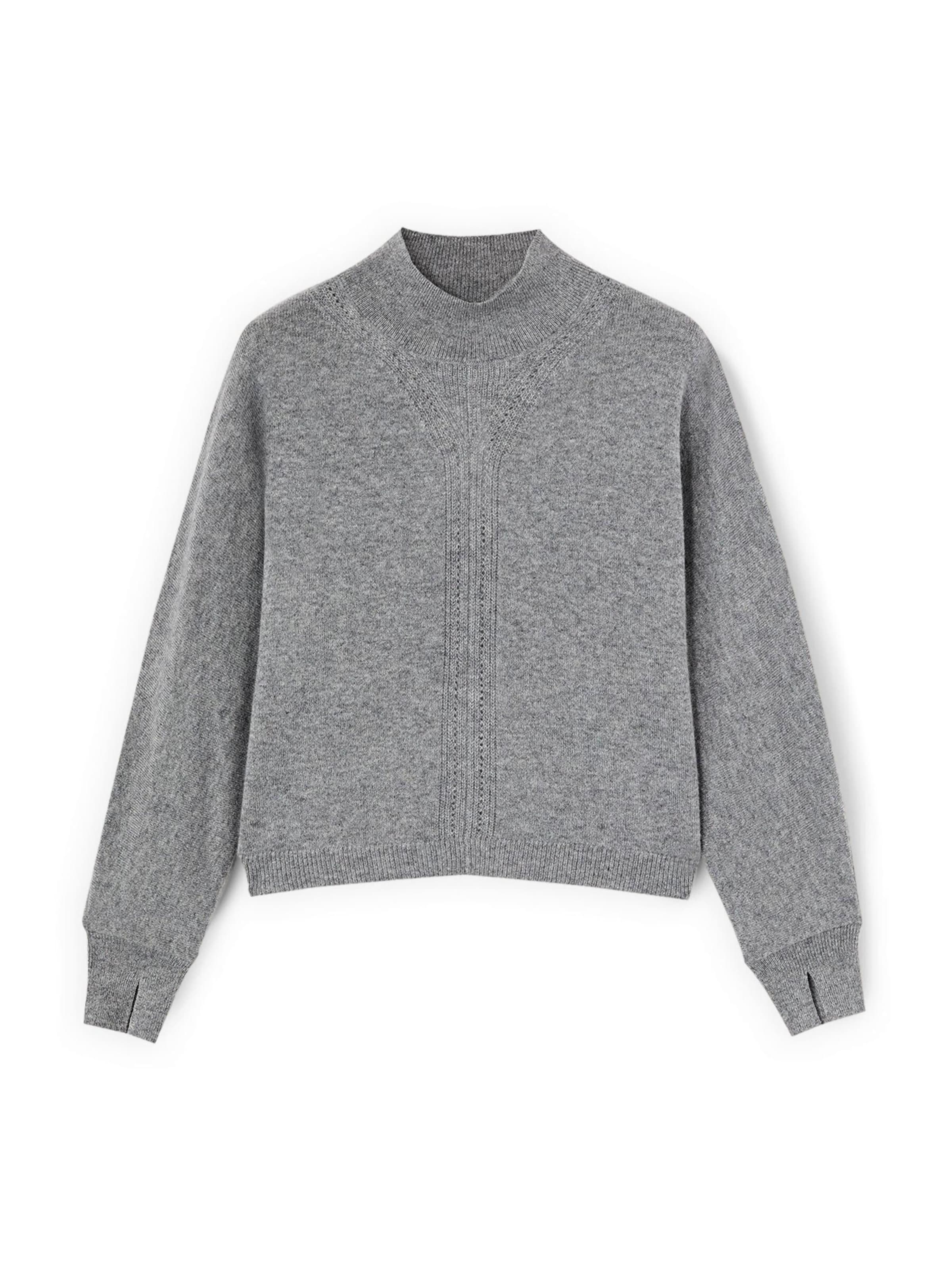MOTIVI Pullover‌ in Grau: Vorderseite