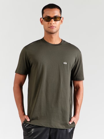 ARMANI EXCHANGE T-Shirt in Grün: Vorderseite