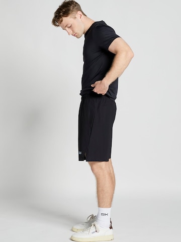 SPORTKIND Regular Workout Pants 'Performance' in Black