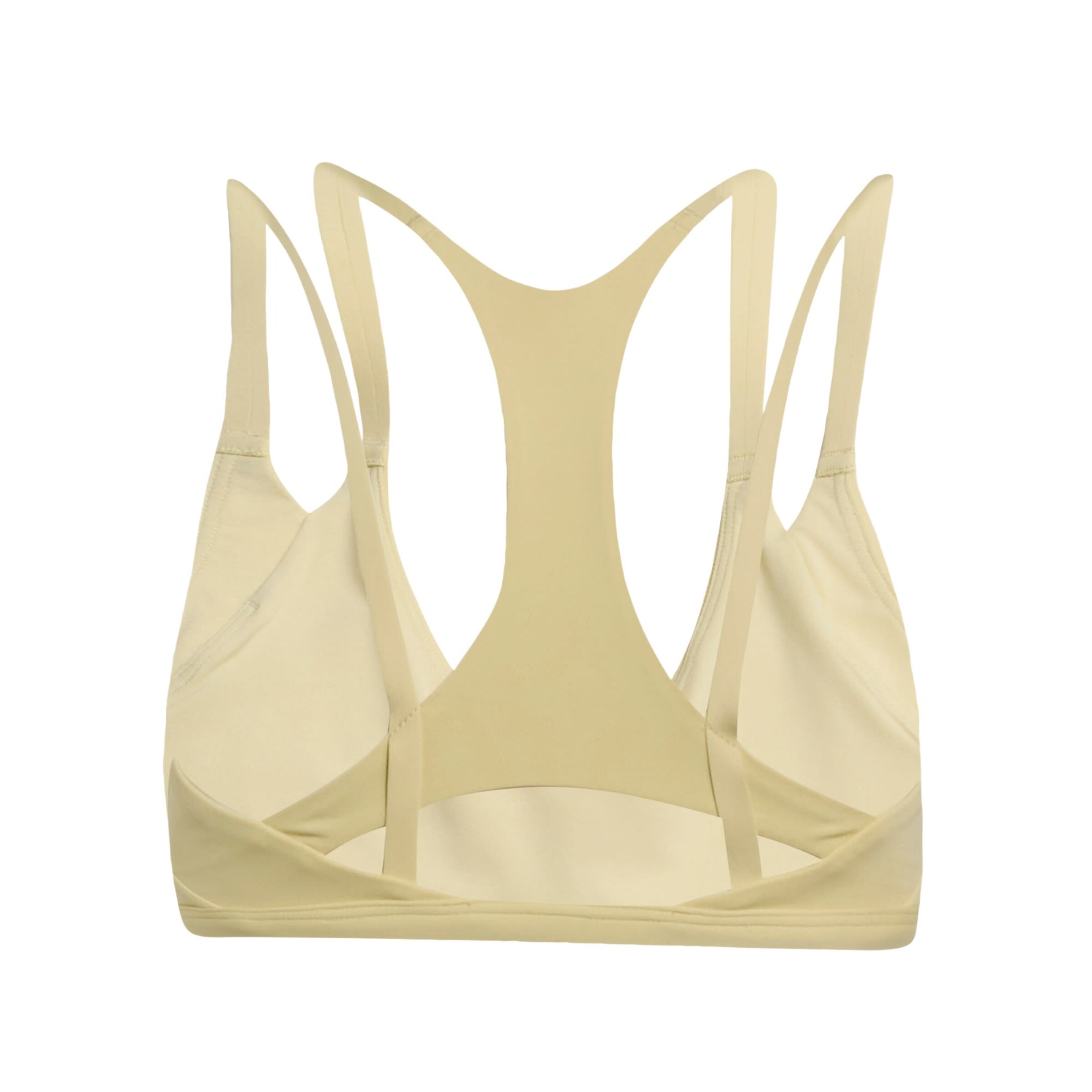 dzeltens ADIDAS PERFORMANCE Bezvīļu Sporta krūšturis 'Optime Workout'