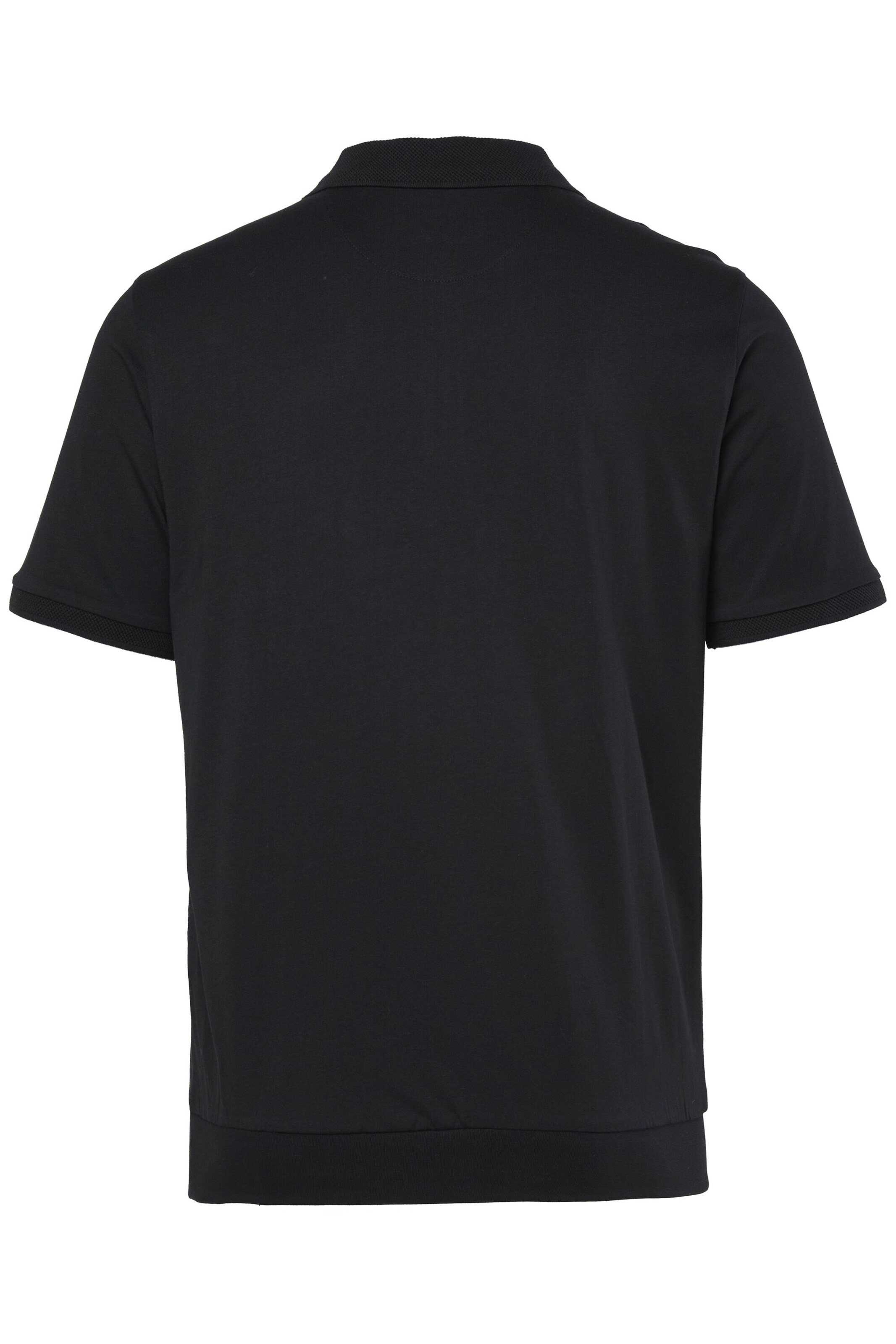 Men Plus Shirt in Black