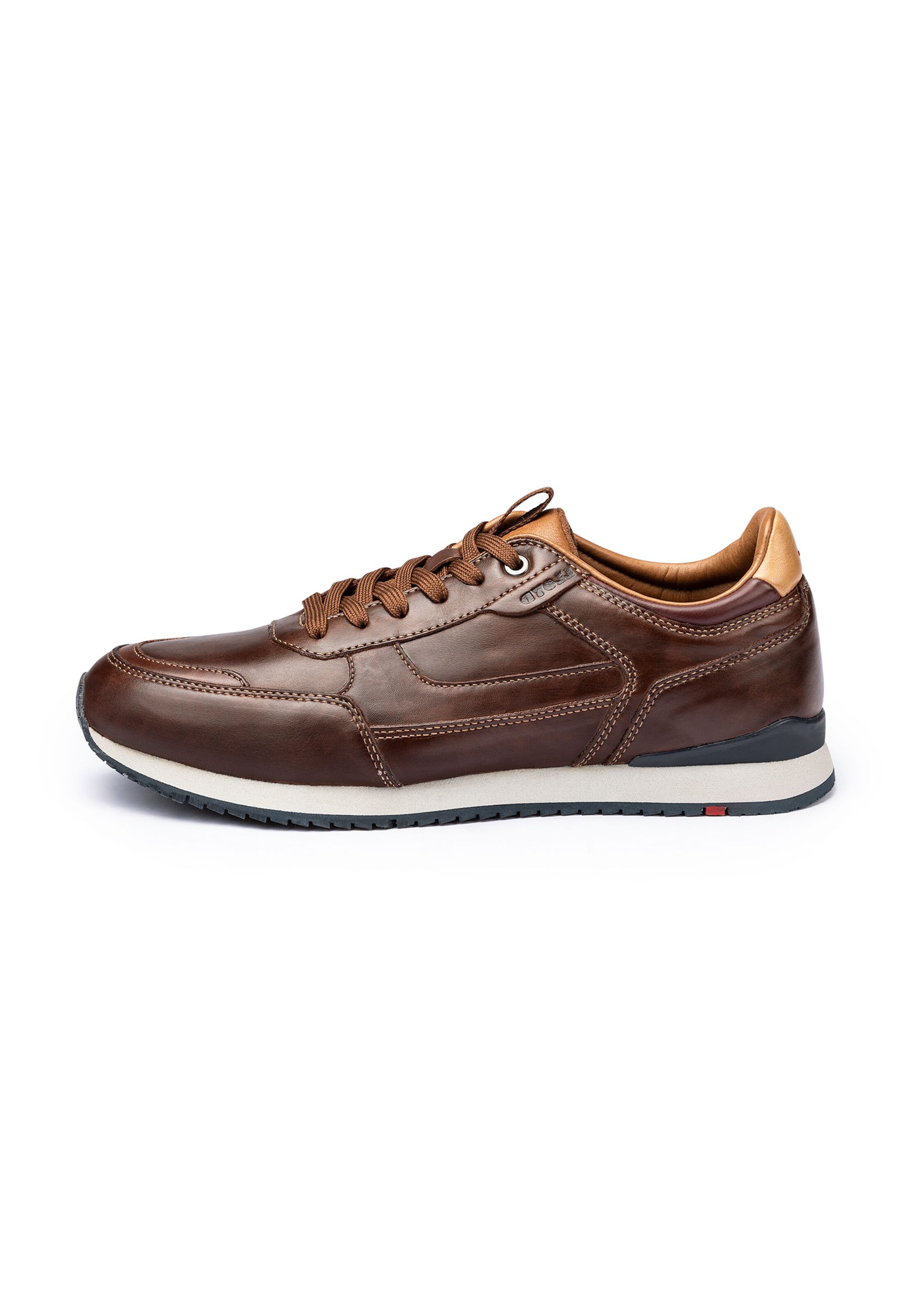 LLOYD Platform trainers 'Editta' in Brown: front