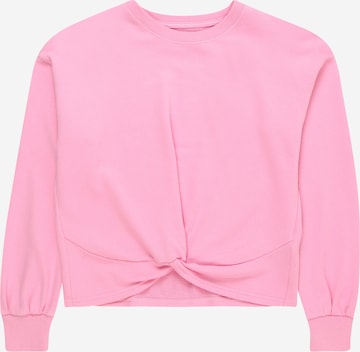 Abercrombie & FitchSweater majica 'JAN' - roza boja: prednji dio