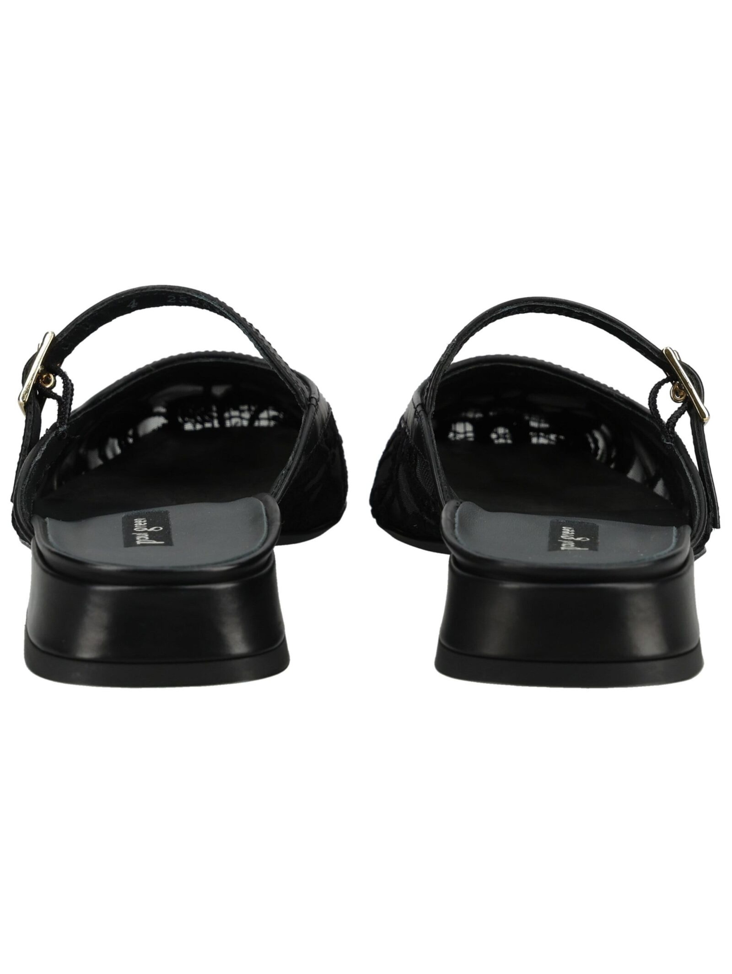 Paul Green Strap ballerina in Black