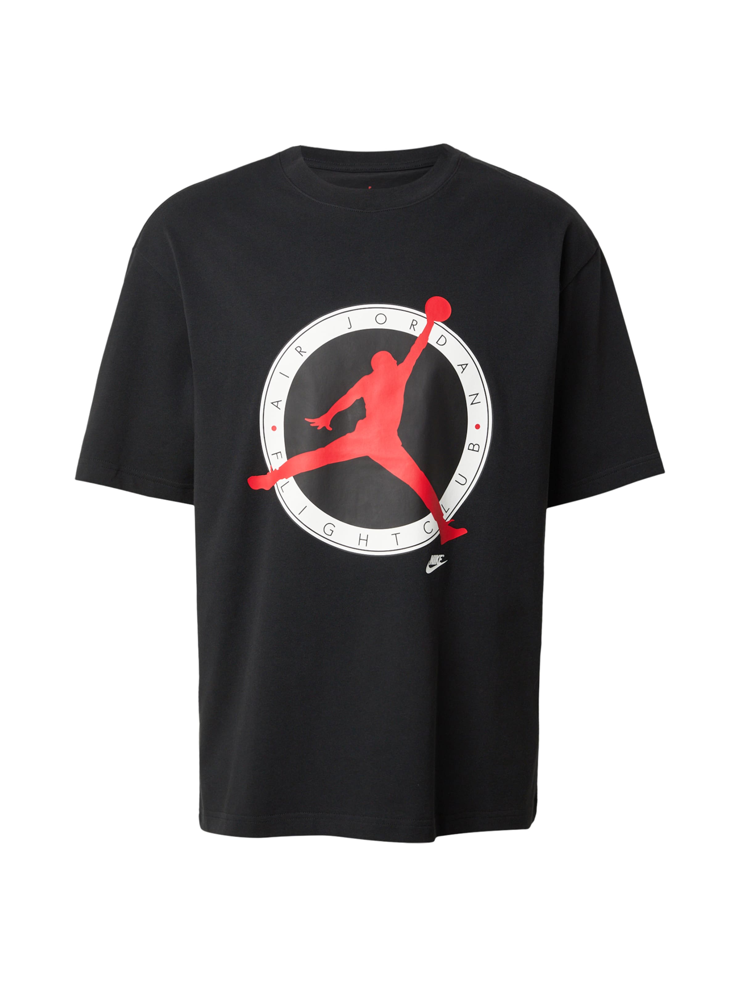 Jordan Tričko 'FLT CLB' – černá: přední strana