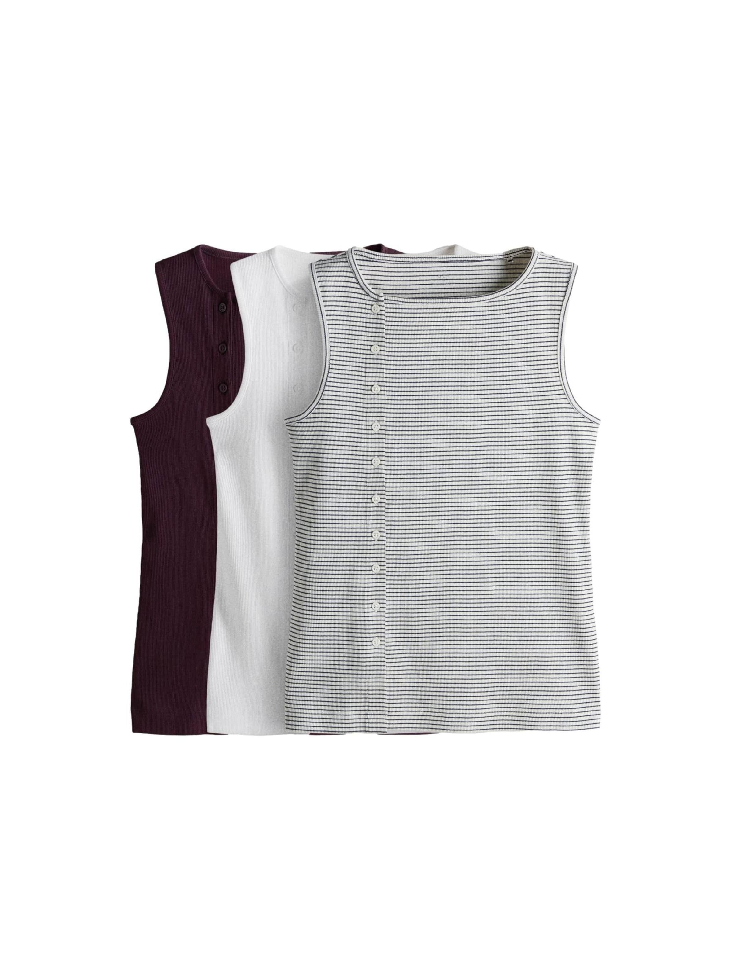 The Set Top in Schwarz: Vorderseite