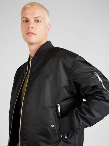 Karl Lagerfeld Φθινοπωρινό και ανοιξιάτικο μπουφάν σε μαύρο